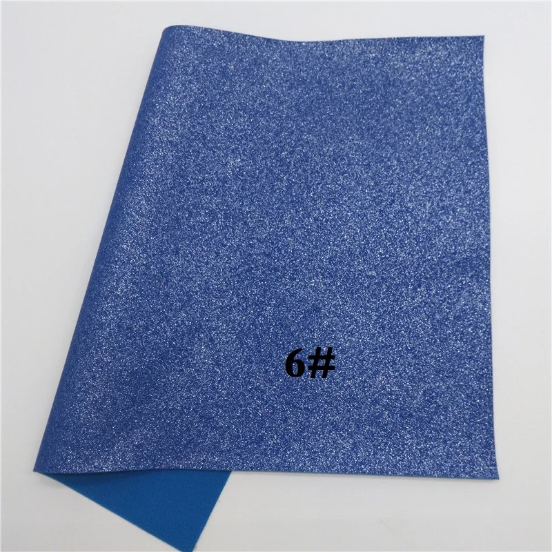 6 Glitterwishcome 21X29 см А4 Размер сказочная пыль микро блестящая кожа, блестящая искусственная кожа ткань, синтетическая кожа для бантов, GM489A - Цвет: 6