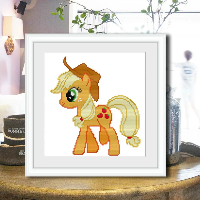 Набор для вышивки крестиком инструменты начинающих Мультяшные животные новички