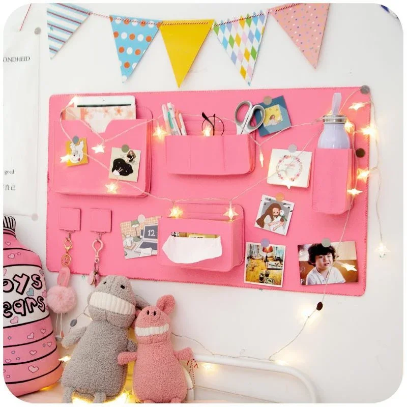 Фетровый Органайзер сделай сам фото на стену с надписями сообщениями фетровая