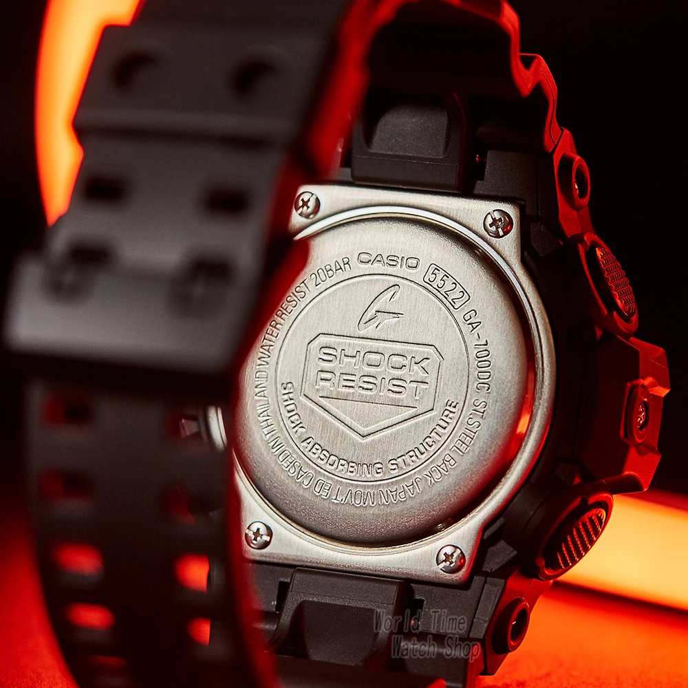 Часы наручные Casio Мужские g shock брендовый спортивный комплект металлические