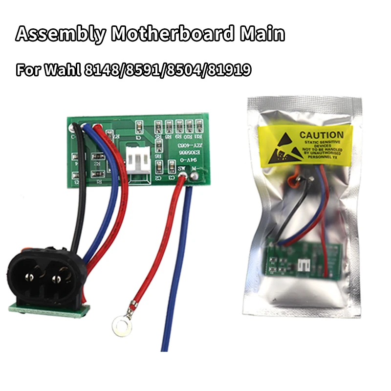 

Hair Clipper Accessory Assembly Motherboard Main Small Circuit Board Charging Socket For Assembling Trimmer Wahl 8148/8591/8504