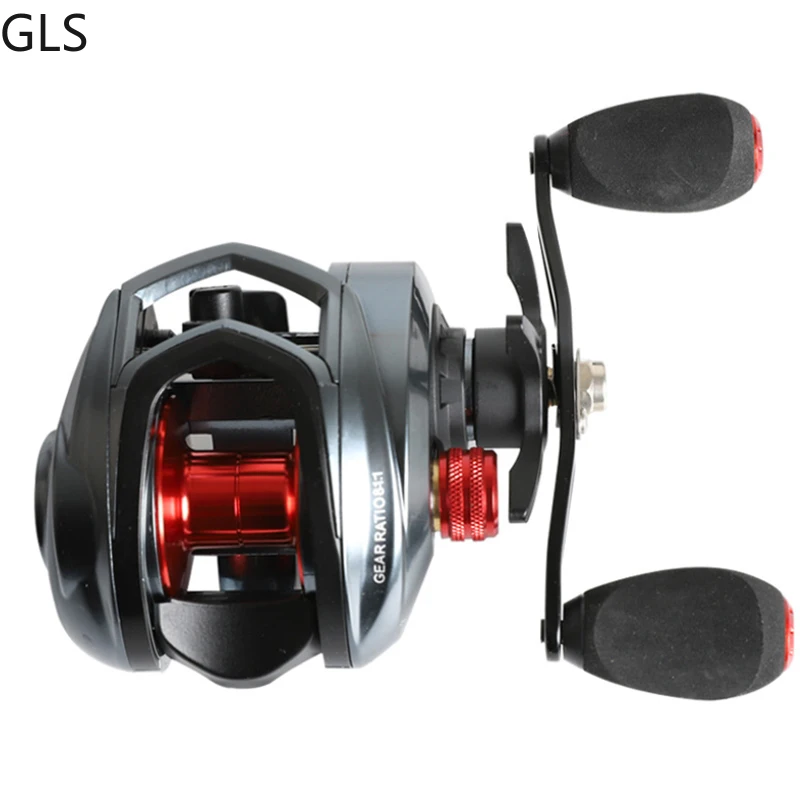 

17+1BB Left / Right Hand Aluminum Spool Baitcasting Fishing Reel 8.1:1High Speed Max Drag 8kg Fishing Tackles