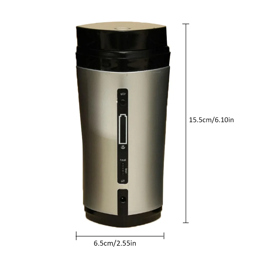 

Portable Automatic Coffee Stirring Cup Rechargeable Insulation Cup USB Heating Coffee Cup