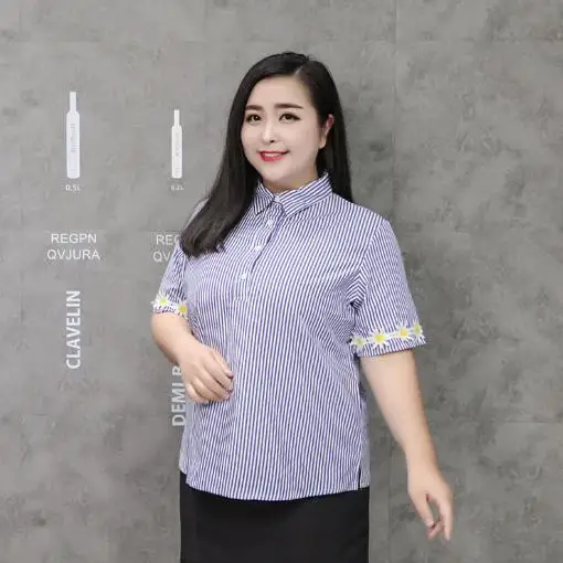 Ropa mujer talla grande 4xl 5xl 6xl женские блузы рубашки 2019 Лето 9XL блузки топы с короткими