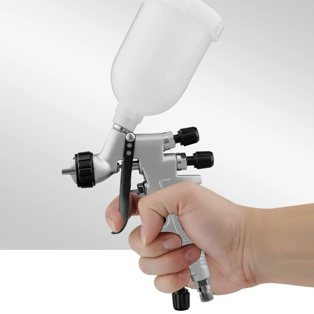 

MINI888 1.0mm HVLP Air Mini Gelcoat Spray Gun Painting for Cars, Home, and Shop