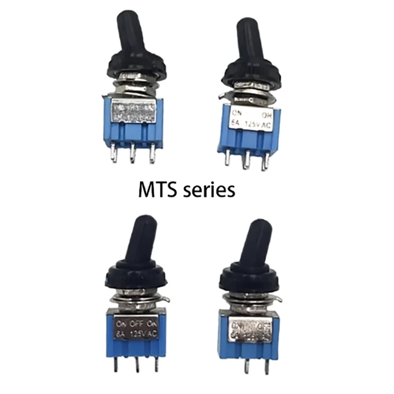 5/10 комплект MTS 102 103 202 203 тумблер 6A 125V 3A/250V на SPDT 6 мм мини переключатель DPDT on off