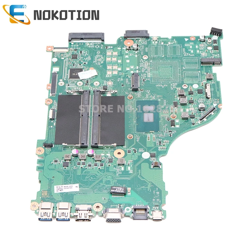 NOKOTION для acer aspire E5-575 E5-575G Материнская плата ноутбука DAZAAMB16E0 NBGE611002 SR2EY I5-6200U Процессор DDR3L