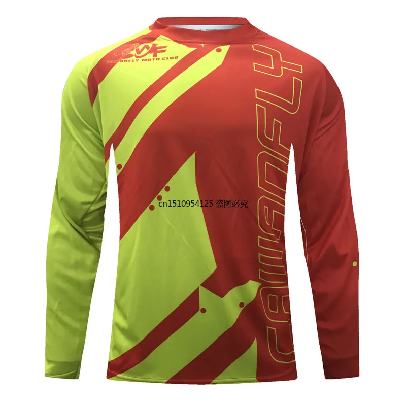 

Long Sleeve MTB Jersey Quickdry Motocross DH Wear BMX Cycling Mountain Bike Clothing Downhill T Shirt