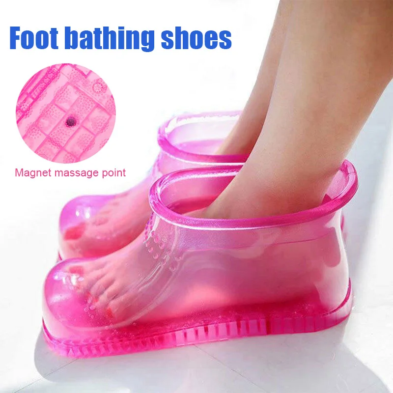 

Foot Bath Massage Boots SPA Household Relaxation Bucket Boots Feet Care Hot Compres Shoes KIMA88