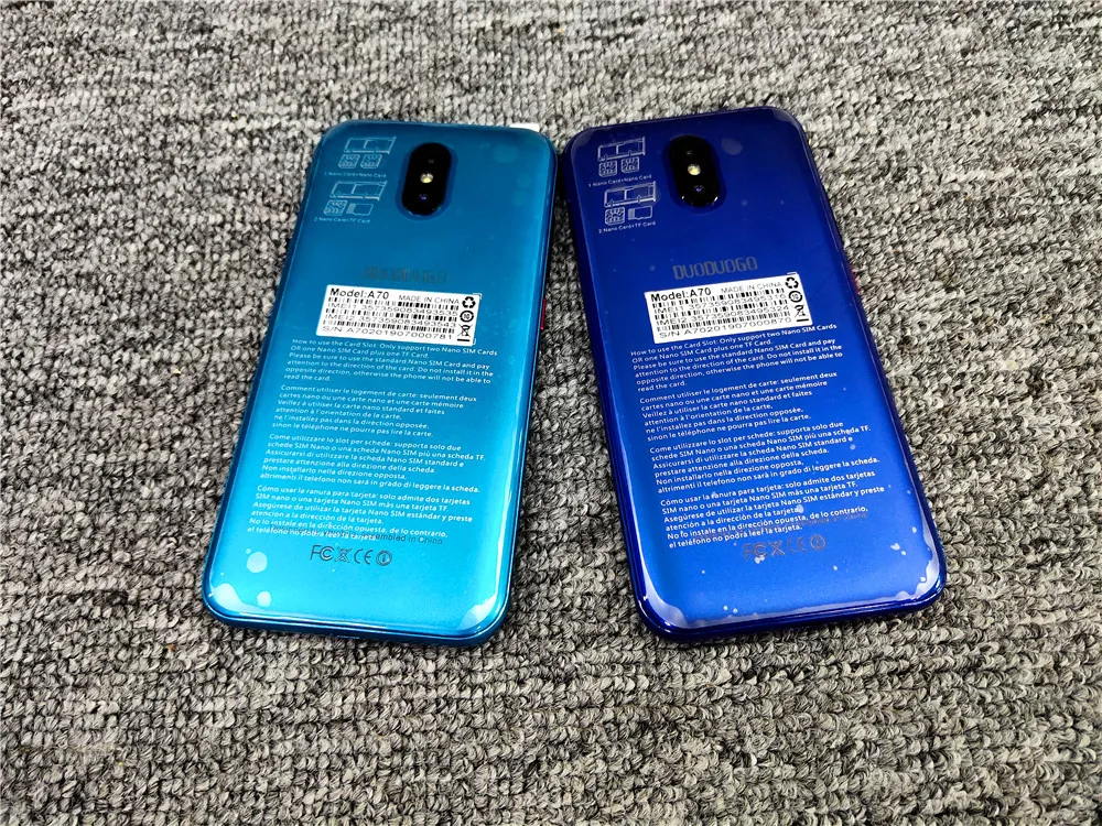4G LTE 3GB ram DUODUOGO A70 мобильный телефон Android 8 1 5 71 'HD + 2.5D ips 8MP камера 3800mAh Celular смартфон