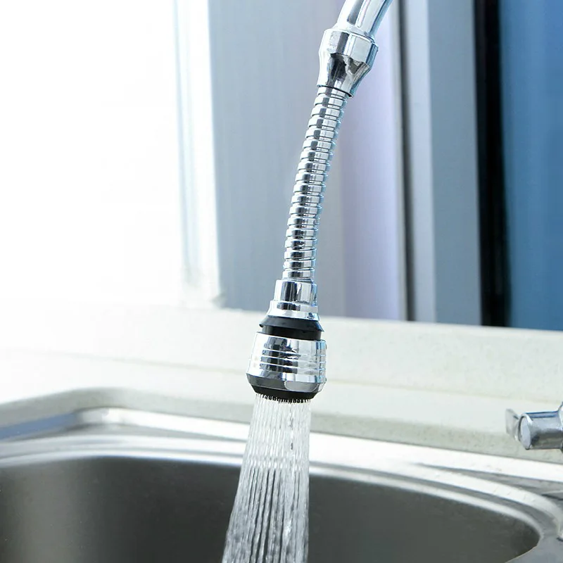 

Faucet Extender 360° Swivel Adjustable Tap Anti-Splash Nozzle Sprayer Extension for Kitchen Bathroom Faucet Accessories Tools