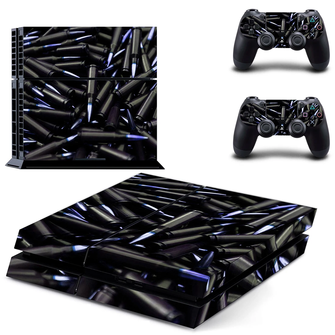 

Стильная наклейка для консоли Playstation 4 и 2 контроллера, стиль 1