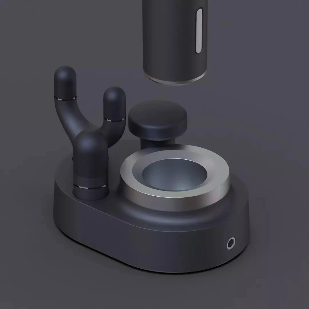 

Meavon-pistola de masaje inteligente para relajación muscular profunda, masajeador eléctrico portátil, estimulador de alivio del