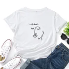 Женская футболка с надписью Be Kind To Your Mind, черные и красные индивидуализированные футболки, женские летние повседневные модные футболки