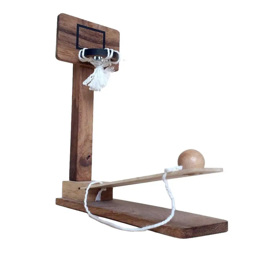 

2021 Mini Wooden Board Game Basketball Sports Kids Toys Adult Children Desktop Battle Board Game Parent-Child Table Game Gift