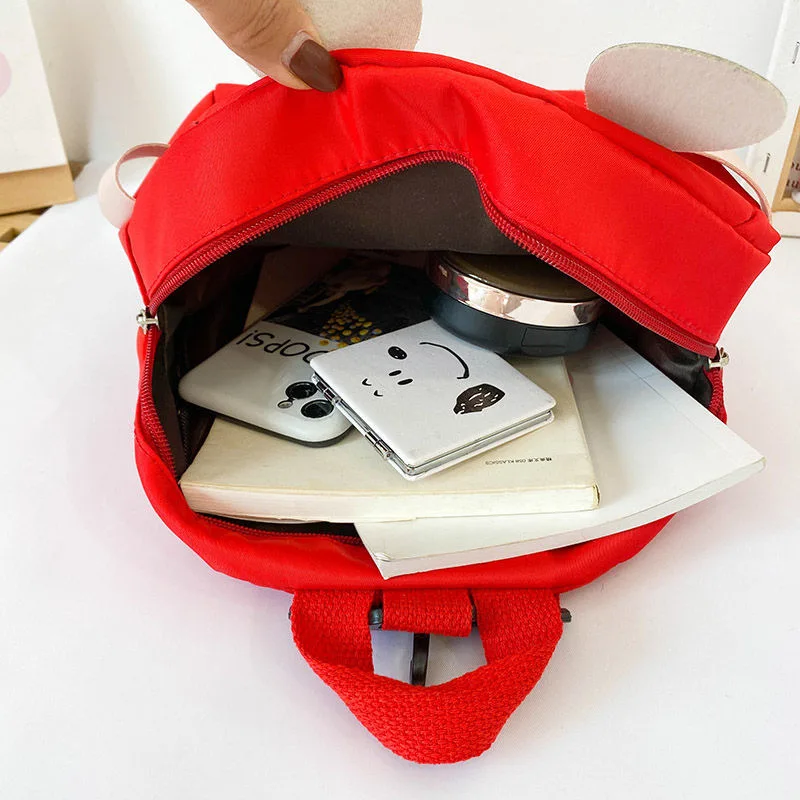 

Disney Mickey Mouse Stoller Backpack for 2-7y Boy and Girls Panda Yellow Duck School Backpack Baby Anti-Lost Backpack Purse Bag