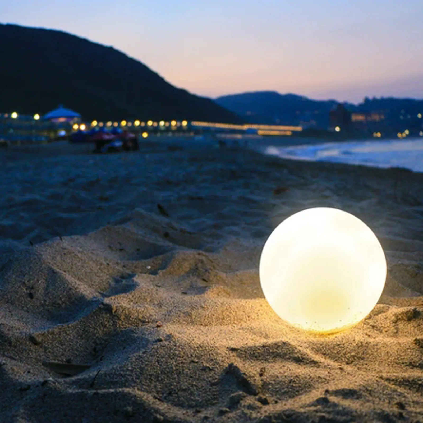 Складной светящийся силиконовый заряжаемый светодиодный водонепроницаемый