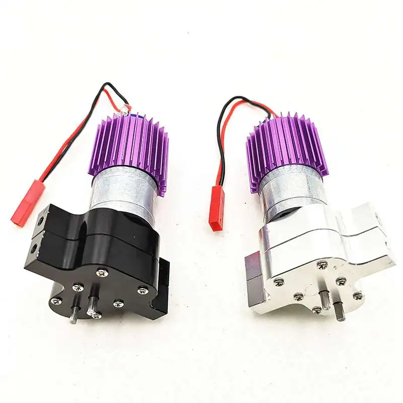 

Upgraded Metal Transfer Gear Box With 370 Motor For Wpl 1/16 4Wd 6Wd Q60 Q6