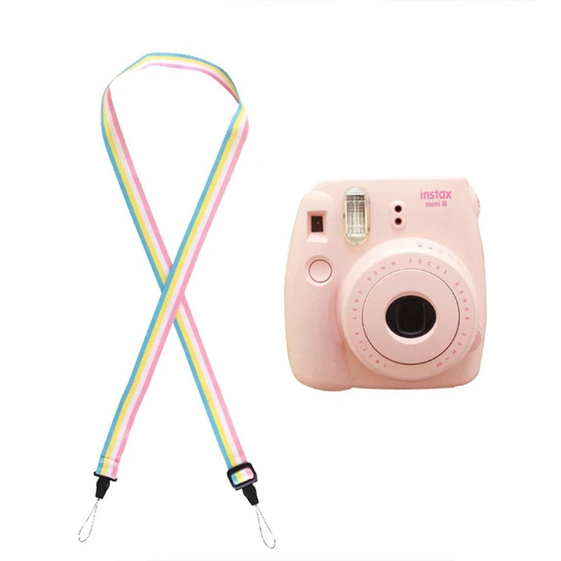 

Neck Shoulder Strap Belt Band for Polaroid Fuji Film Mini 90 70 50 25 7S 9 8 8 Instant Print Camera
