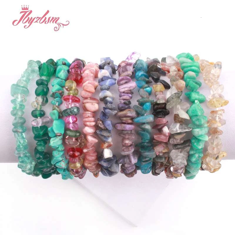 Натуральный: Апатит Берил Опаловый чип бусины произвольной формы для женщин