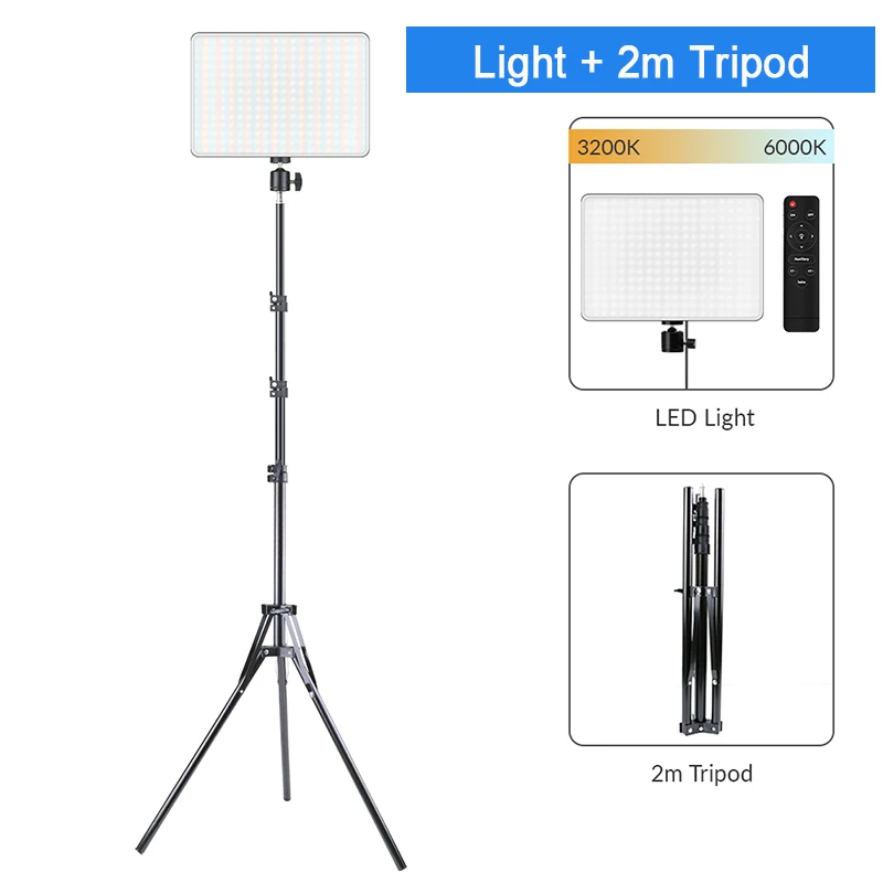 

Приглушаемая светодиодсветильник панель для видеосъемки с вилкой Стандарта ЕС 2700k-5700k, освесветильник для фотосъемки в реальном времени, за...