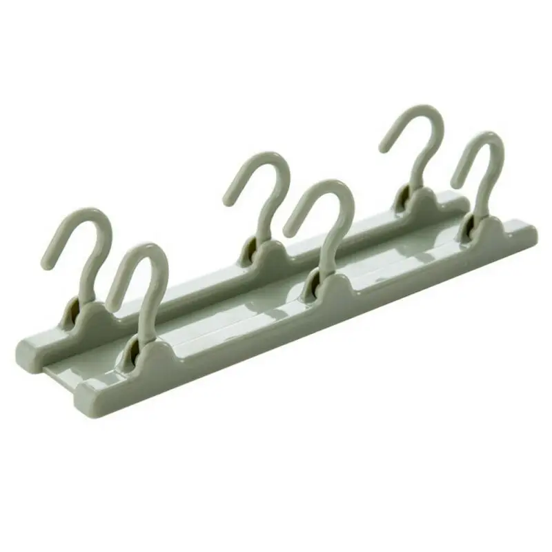 

New Creative Hanging Hook Kitchen Storage Rack Cupboard 6-link Hanging Hook Hanger Chest Storage Organizer Holder