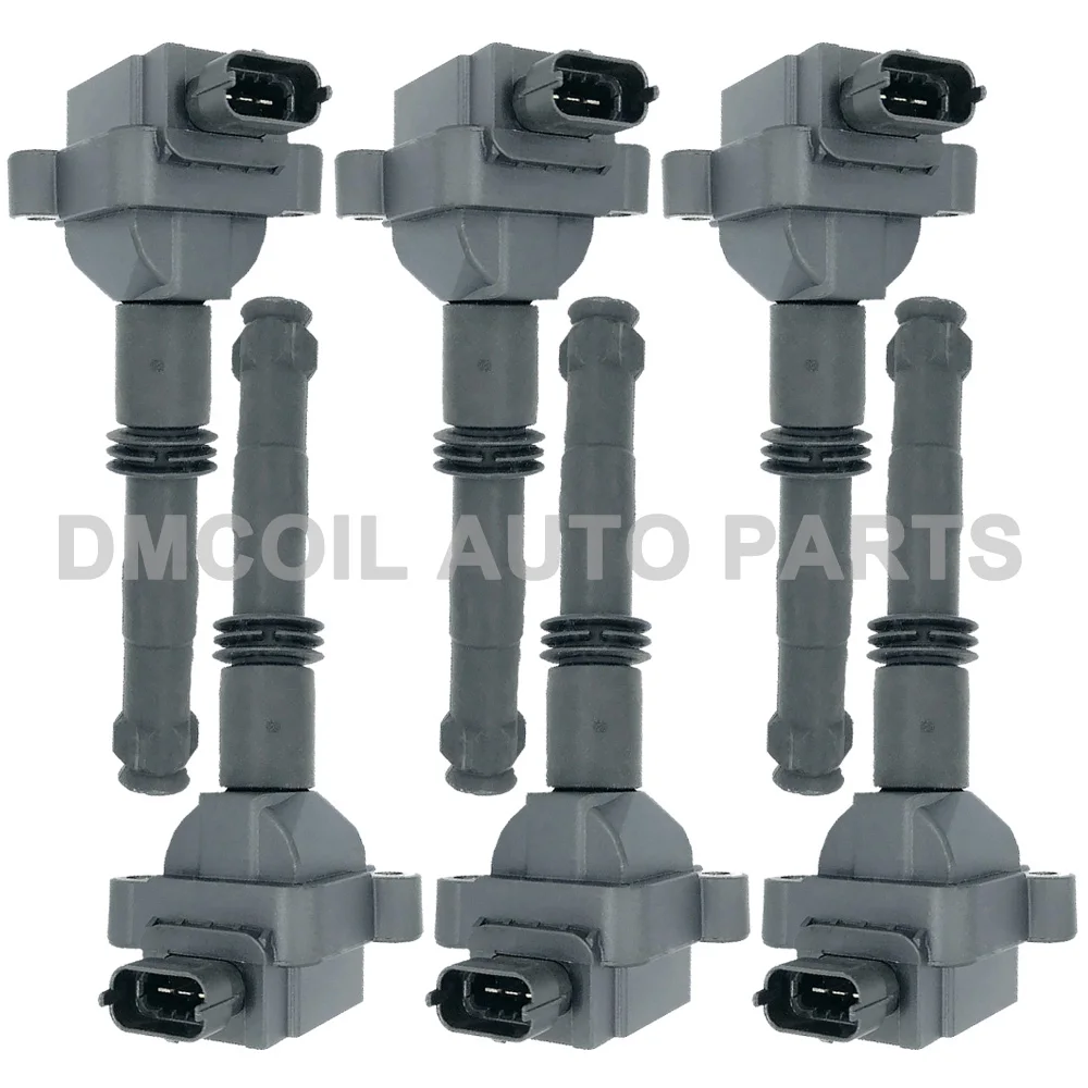 6 шт. высокого качества Катушка зажигания для P ORSCHE 911 C AYMAN BOXSTER 2.5L 2.7L 3.2L 3.4L 3.6L 3.8L (1997