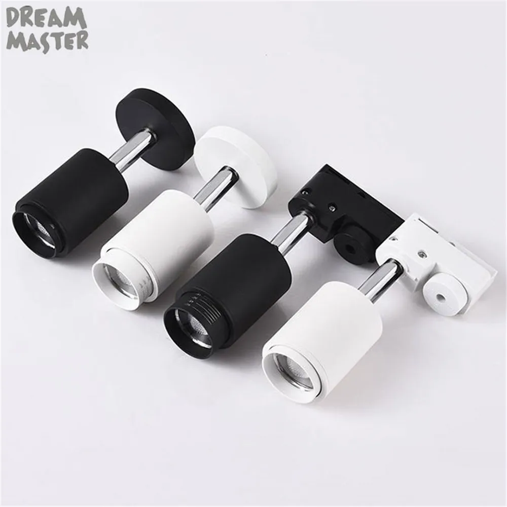 Скандинавский светодиодный Трековый светильник с регулируемым фокусом от 15 до 60