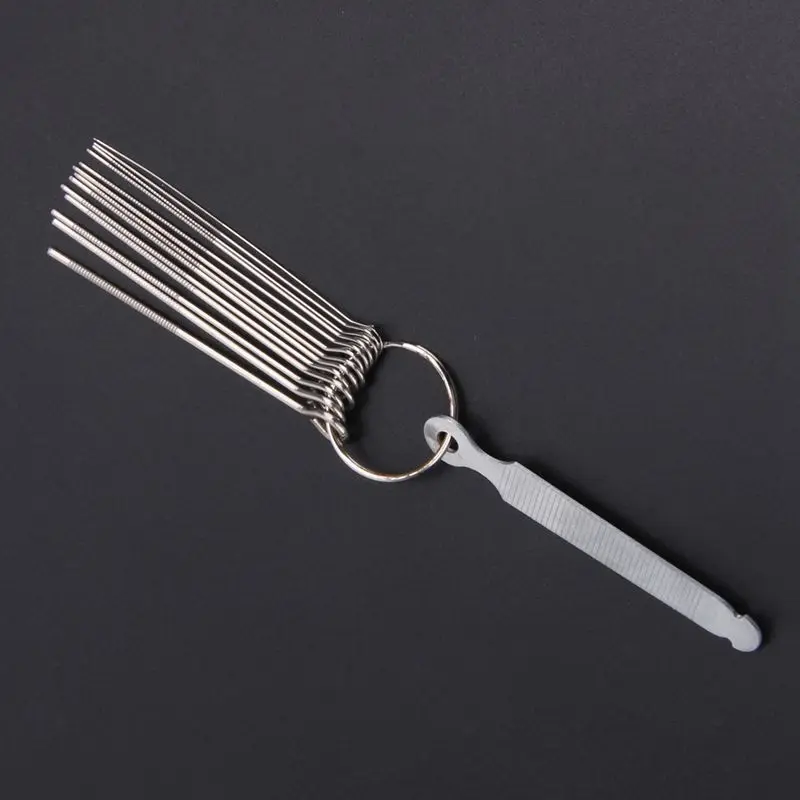 Гитарная гайка долбежный мост штифт отверстие слот файл комплект пилы стержни