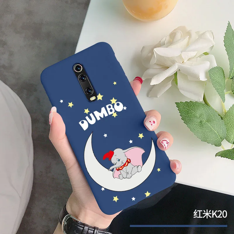 Прекрасный чехол для Xiaomi Redmi Note 7 6 5 5A 4 4X K20 Pro слон Дамбо силиконовый Мягкий ТПУ