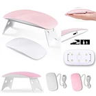 УФ-лампа XZMUV для сушки гель-лака, 6 Вт, Micro USB