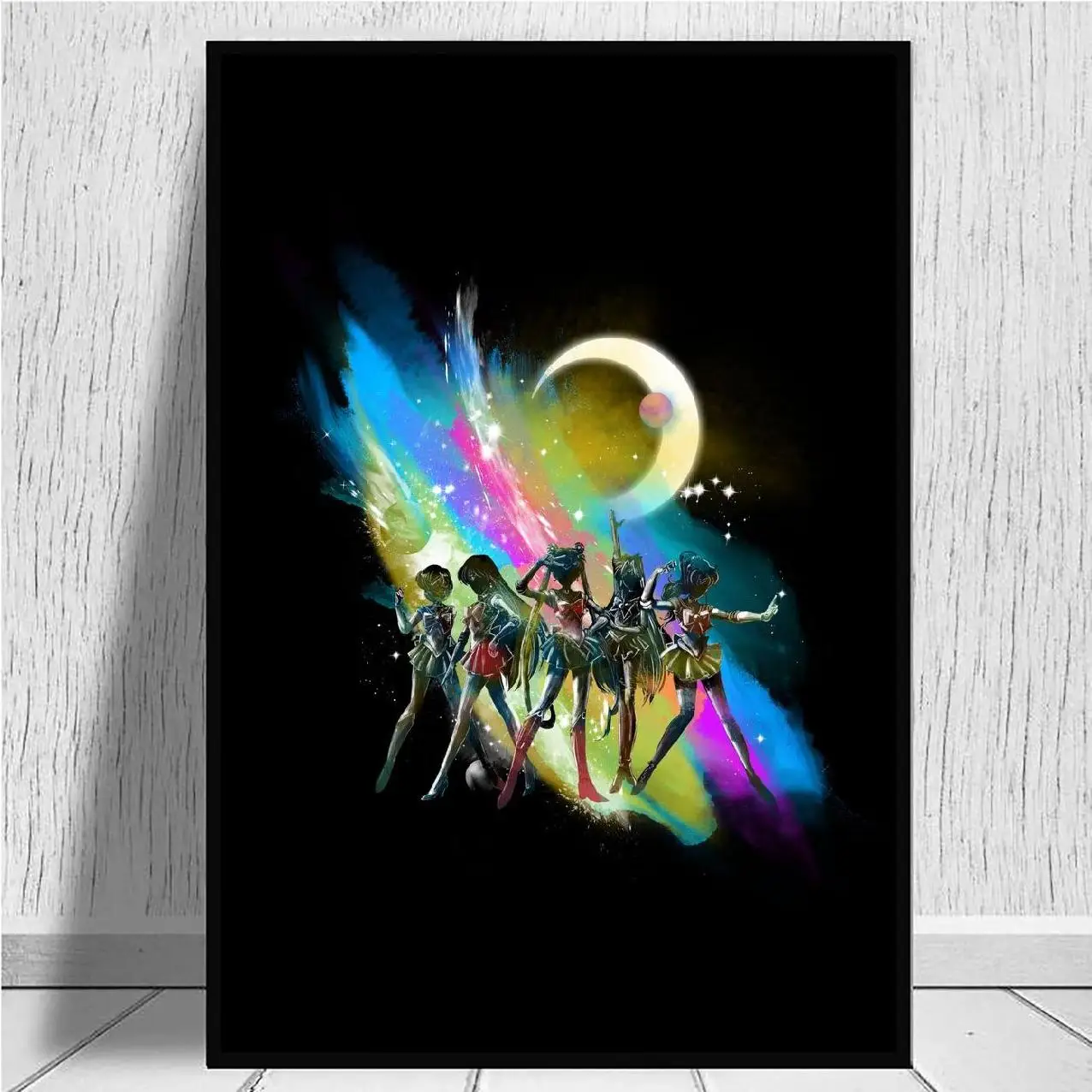 

Симпатичные стражи, аниме, художественный постер на холсте, принты, домашний декор, картина без рамки