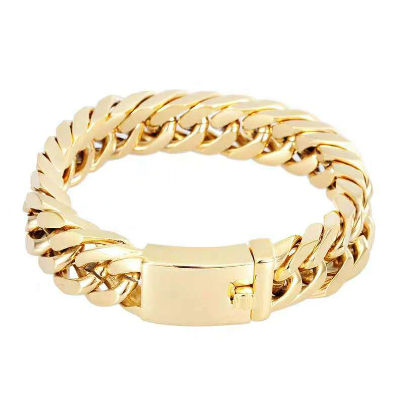 

Cosplay Accessories Adult Party Fashion Accessory 18k Gold Plated Men Women Bracelet Bangle Jewelry