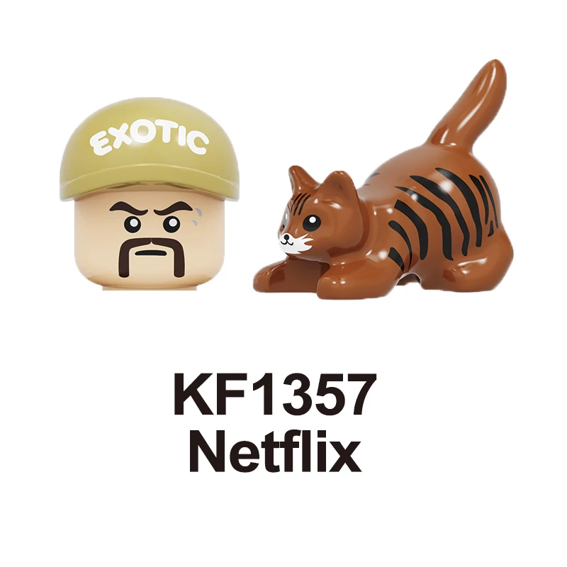 KF1358 Scooby мультфильм новый знаменитый фильм Тигр король строительные блоки