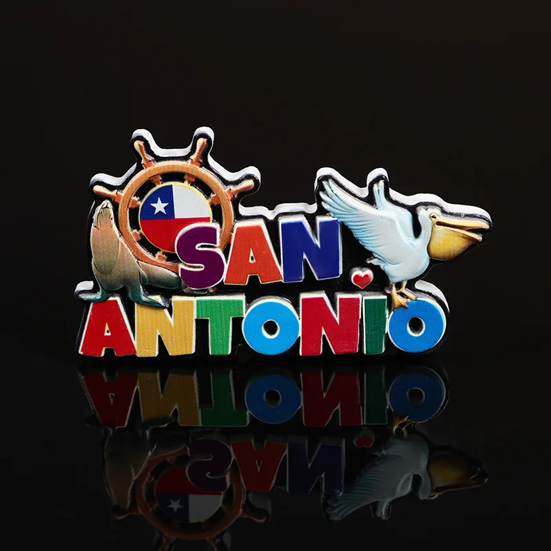 Магниты на холодильник сувениры Южная Америка Чили туристический декор