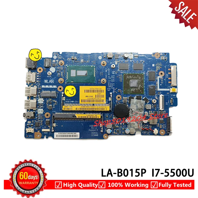 

LA-B015P for dell Dell Inspiron 5448 5443 5548 5543 laptop motherboard I7-5500U M265 4G Mainboard CN-0VW3X0 0VW3X0 VW3X0
