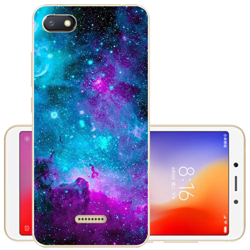 29 Чехол для Xiaomi Redmi 6A, чехол для Redmi 7A, Мягкая силиконовая задняя крышка для Redmi 8A, чехол из ТПУ для Xiaomi Redmi 6A 6 A A6 6 Pro, чехол для телефона s - Цвет: 29