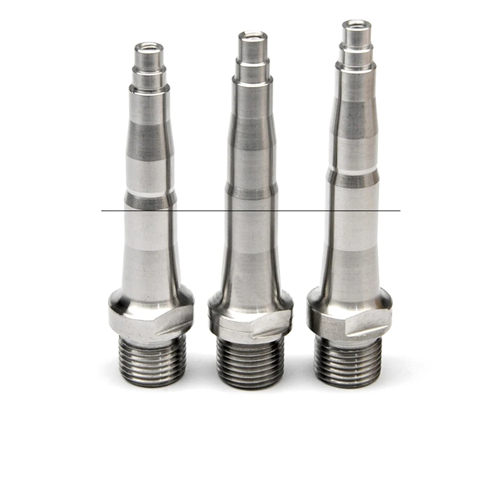 

1pair Pedal Axles Easy Install Portable Wear Resistant Titanium Alloy Universal Outdoor Cycling Multifunction Non Fading