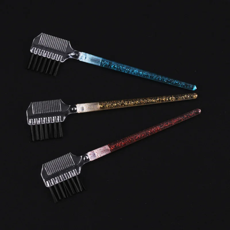 5 шт. двухсторонняя для бровей гребень двойного назначения щеточку ресниц брови