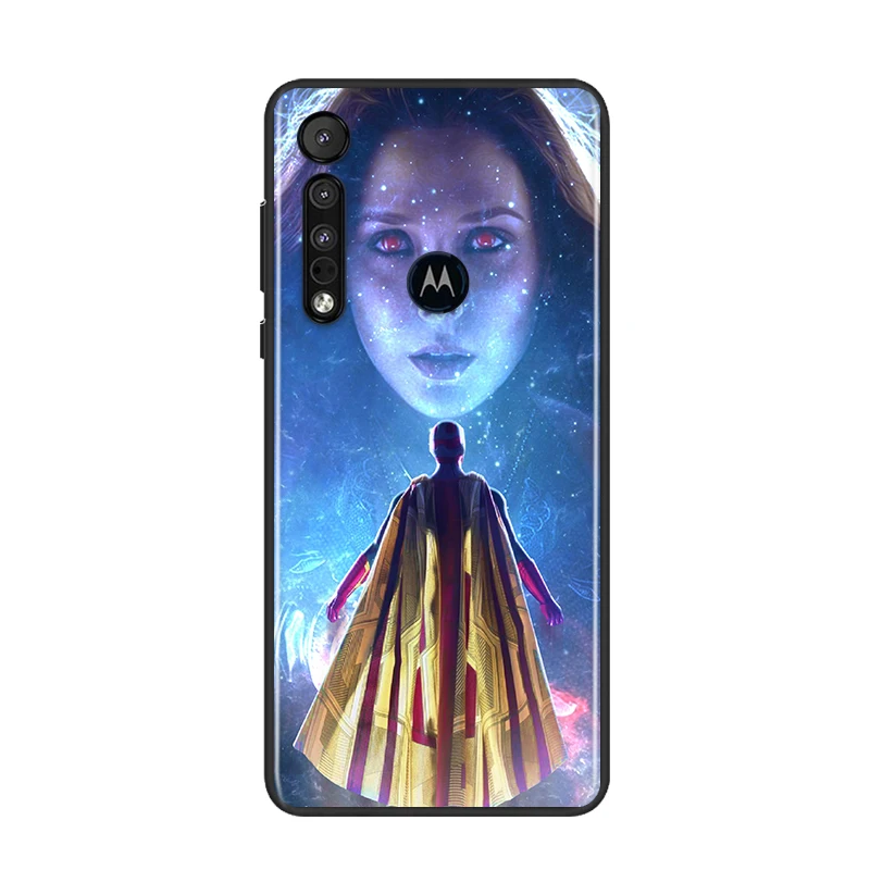 

Marvel Cool Vision For Motorola G9 G8 G Edge One E7 E6 Power Lite Marco Hyper Fusion Plus Play Black Phone Case