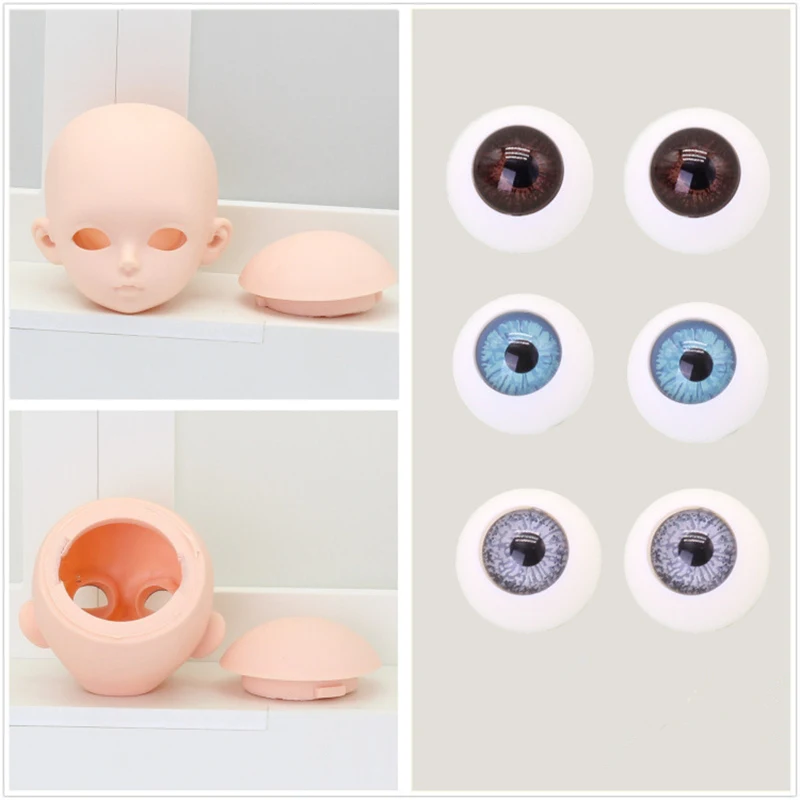 4pcs Set 60 см Bjd/sd кукла нормальная кожа макияж Обнаженная переменчивые глаза с обувью 1/3 DIY куклы игрушки для детей подарок для девочек - Цвет: 4pcs Set