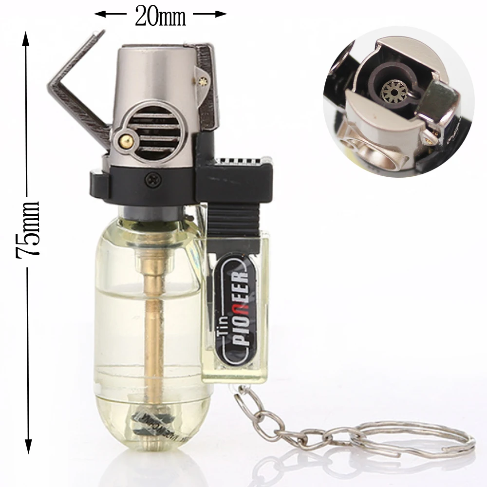 1 шт. Бутановая Зажигалка без газового топлива аксессуары для сигарет Подарок