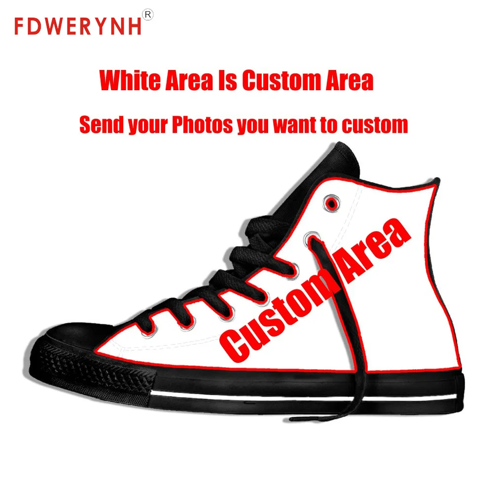 

Men Walking Custom Casual Shoes 3D Punk/Vintage Skull Head Printing Hip Hop Canvas Shoes Breathable Lace-up High Top Shoes