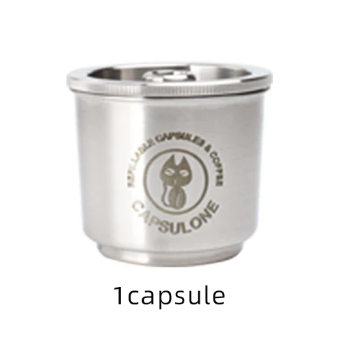 

Capsulone Refillable capsule pod resuable Filter cup fit for illy X Y TYPE Coffee Machine Metal Stainless Steel Coffee capsule