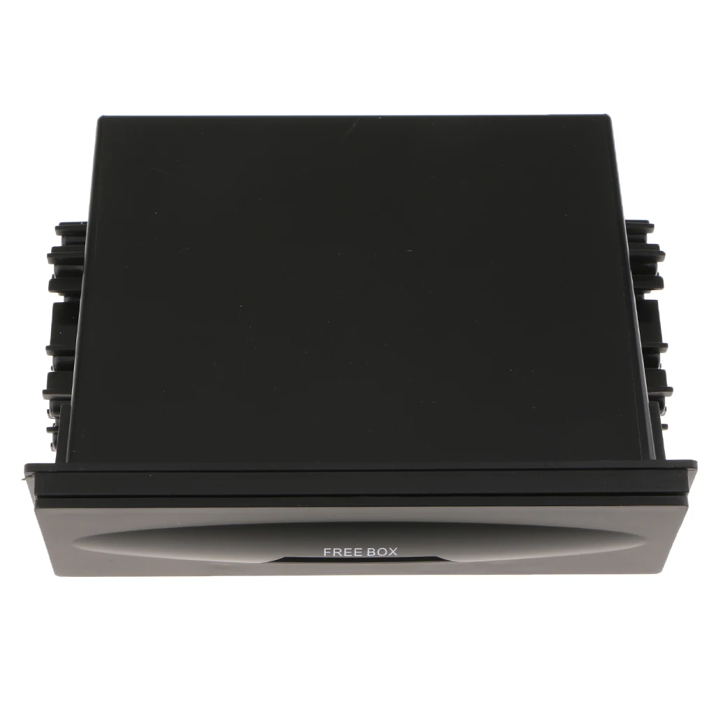 Пластиковый черный Автомобильный одиночный Din с одним диском Радио Карманный