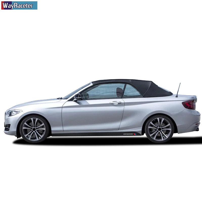 Наклейки в полоску на дверь автомобиля 2 шт. наклейки для BMW серии F22 Coupe F23 228i M235i M240i