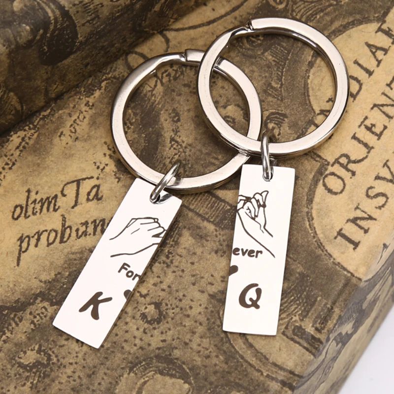 2 шт./компл. брелок с подвесками человек Король Королева навсегда &quotлюбовь&quot