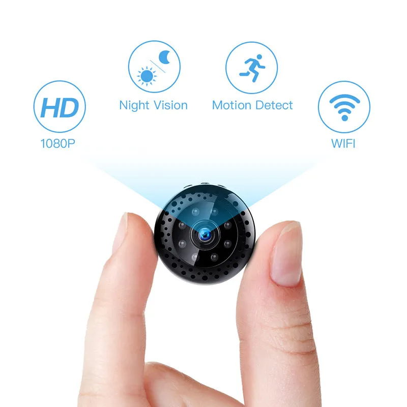 

L22 4K high-definition picture quality WIFI network home small camera to remotely watch non-light night vision video