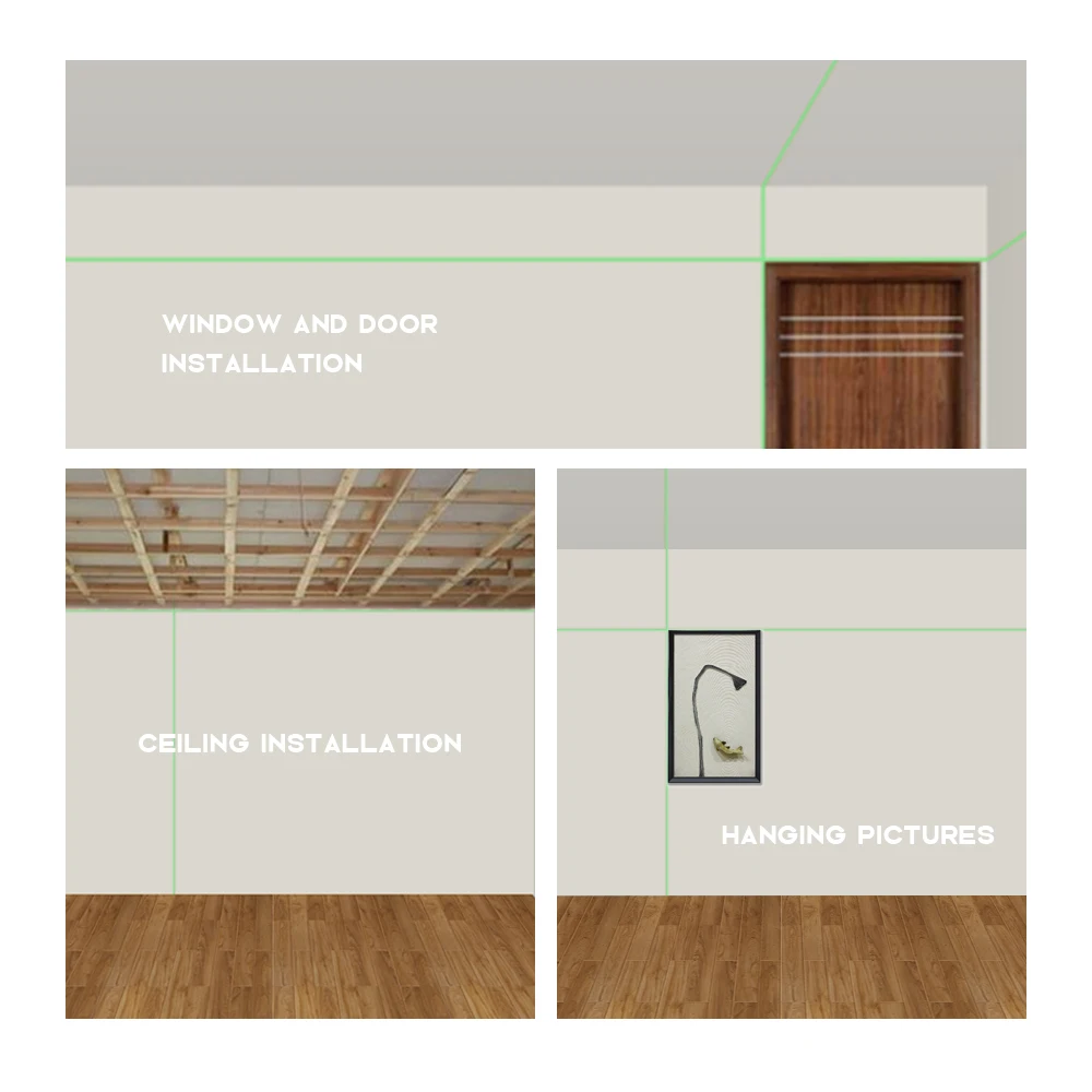 

Mini Green 2 Lines Laser Level Self Levelling Laser Horizontal Lndoor And Outdoor Vertical Cross Super Powerful Laser Line Slash