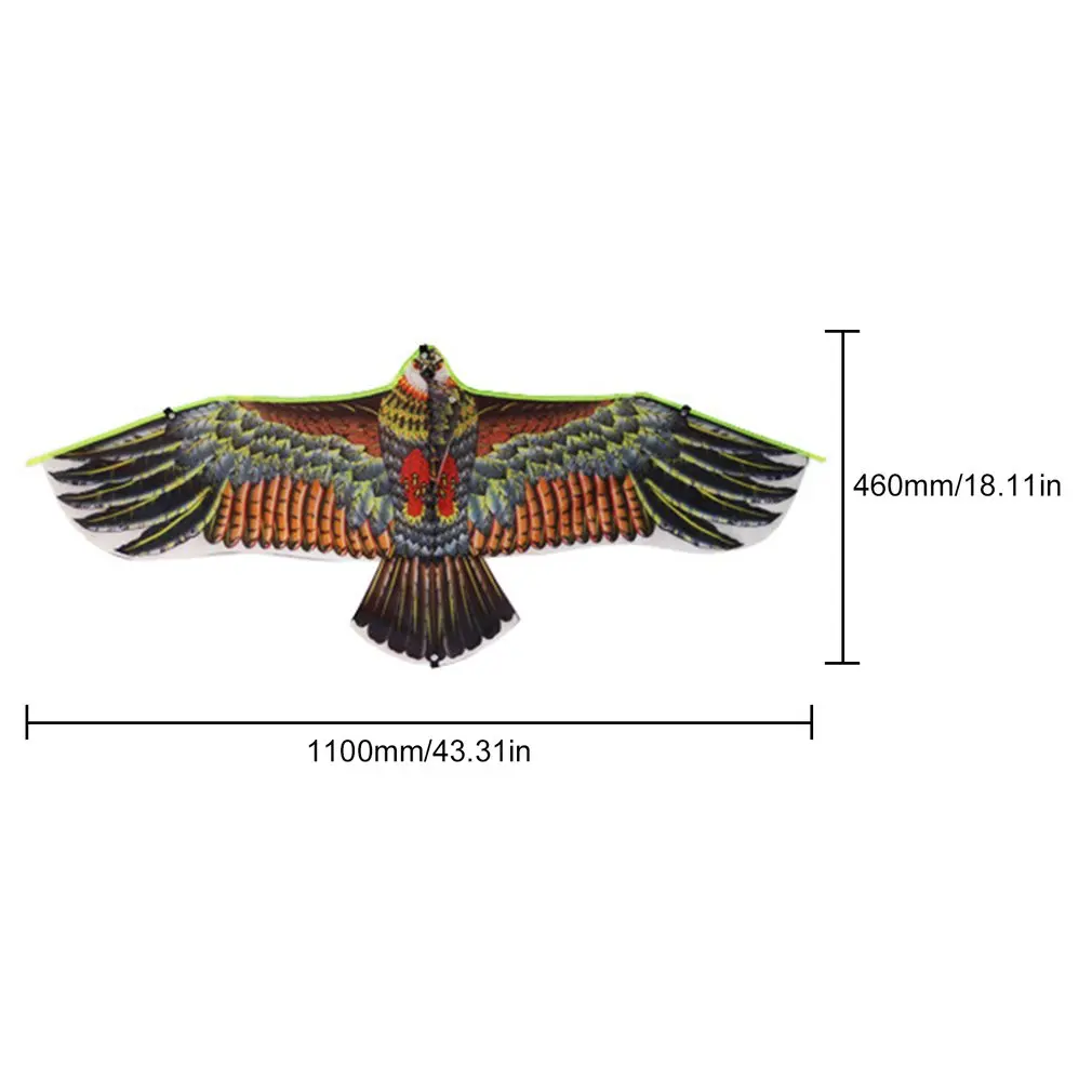 

1.1m Huge Eagle Kite Novelty Eagle Kites Children Flying Bird Kites Easy Control Family Outdoor Toys Best Gift For Children's